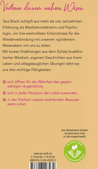 O.W. Barth Lass den goldenen Buddha in dir strahlen (Deutsch, 2022, Tara Brach)