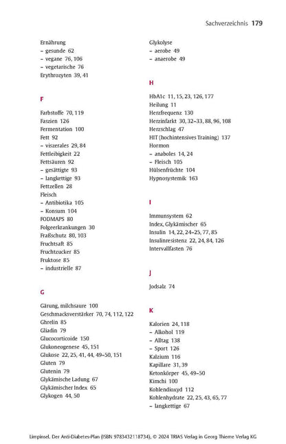 Trias Der Anti-Diabetes-Plan (Deutsch, 2024, Rainer Limpinsel)