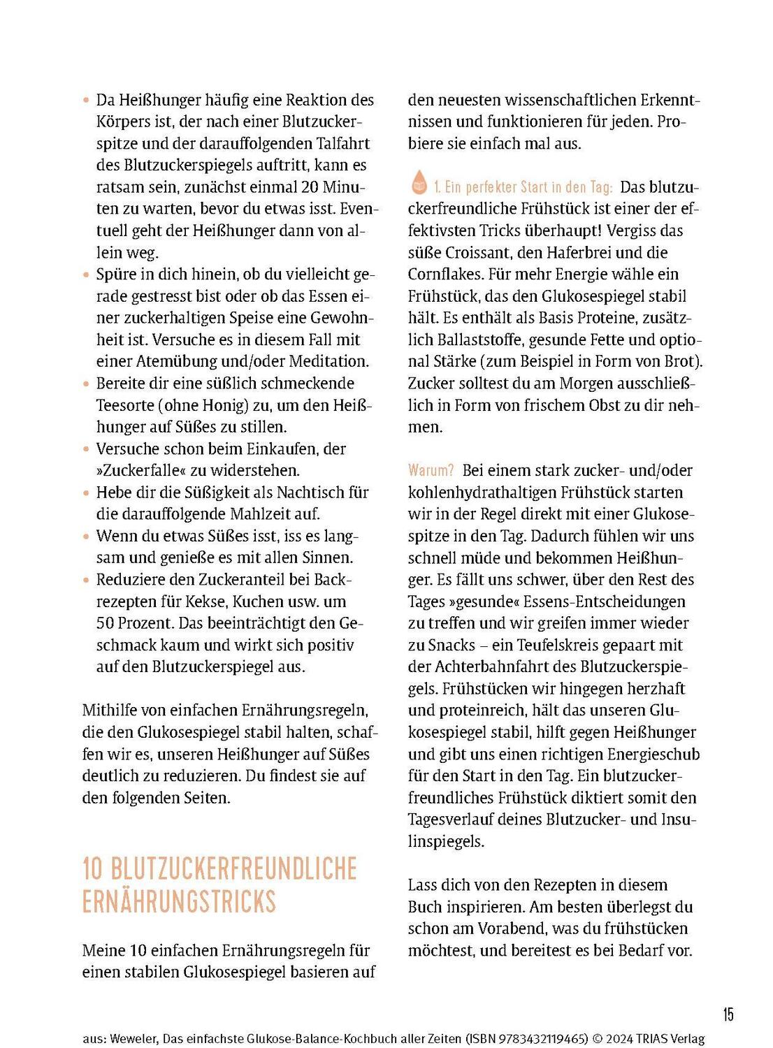 Das einfachste Glukose-Balance-Kochbuch aller Zeiten