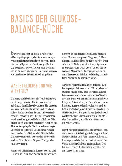 Das einfachste Glukose-Balance-Kochbuch aller Zeiten