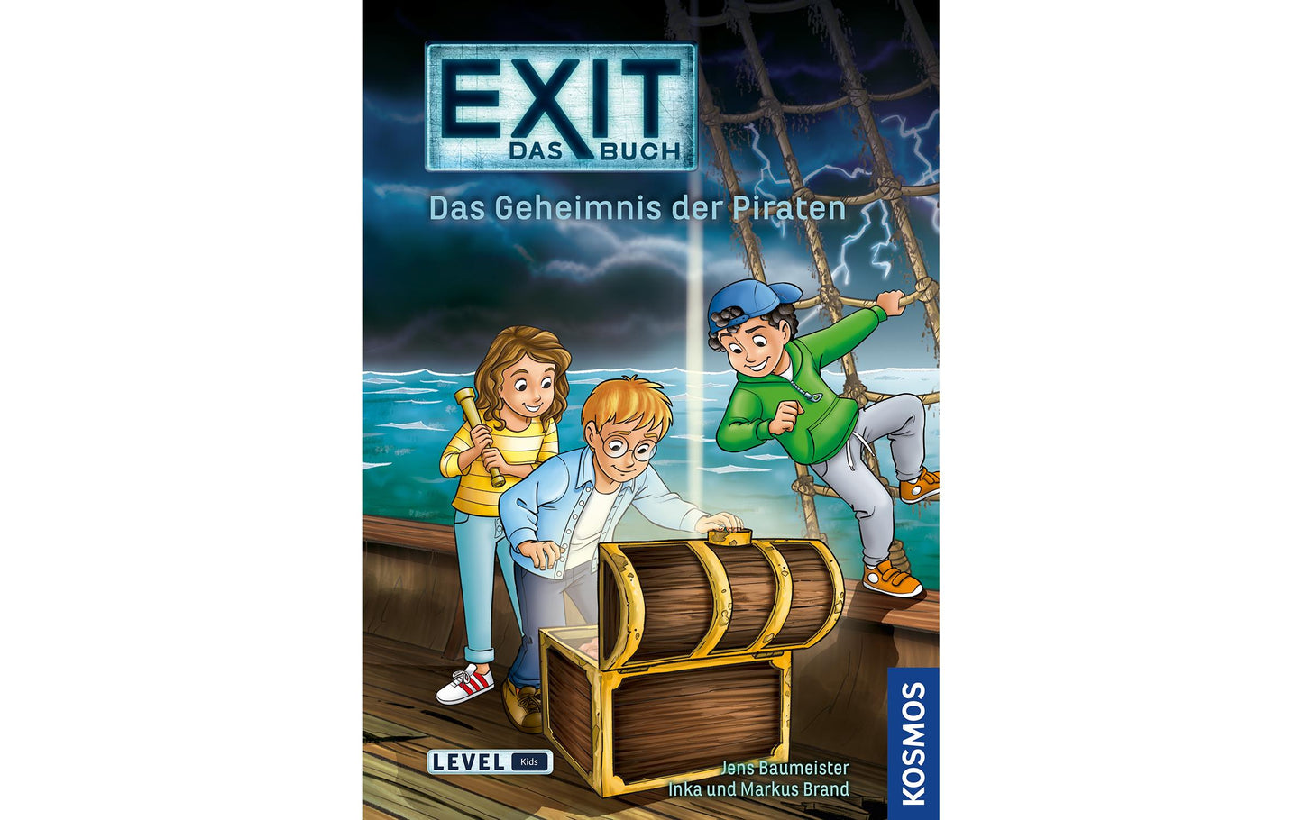 Kosmos Kinderspiel EXIT Kids: Das Buch - Das Geheimnis der Piraten