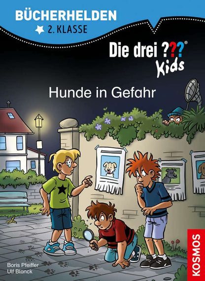 Kosmos Die drei ??? Kids, Bücherhelden 2. Klasse, Hunde in Gefahr (Deutsch, 2021, Ulf Blanck, Boris Pfeiffer, Steffen Gumpert)
