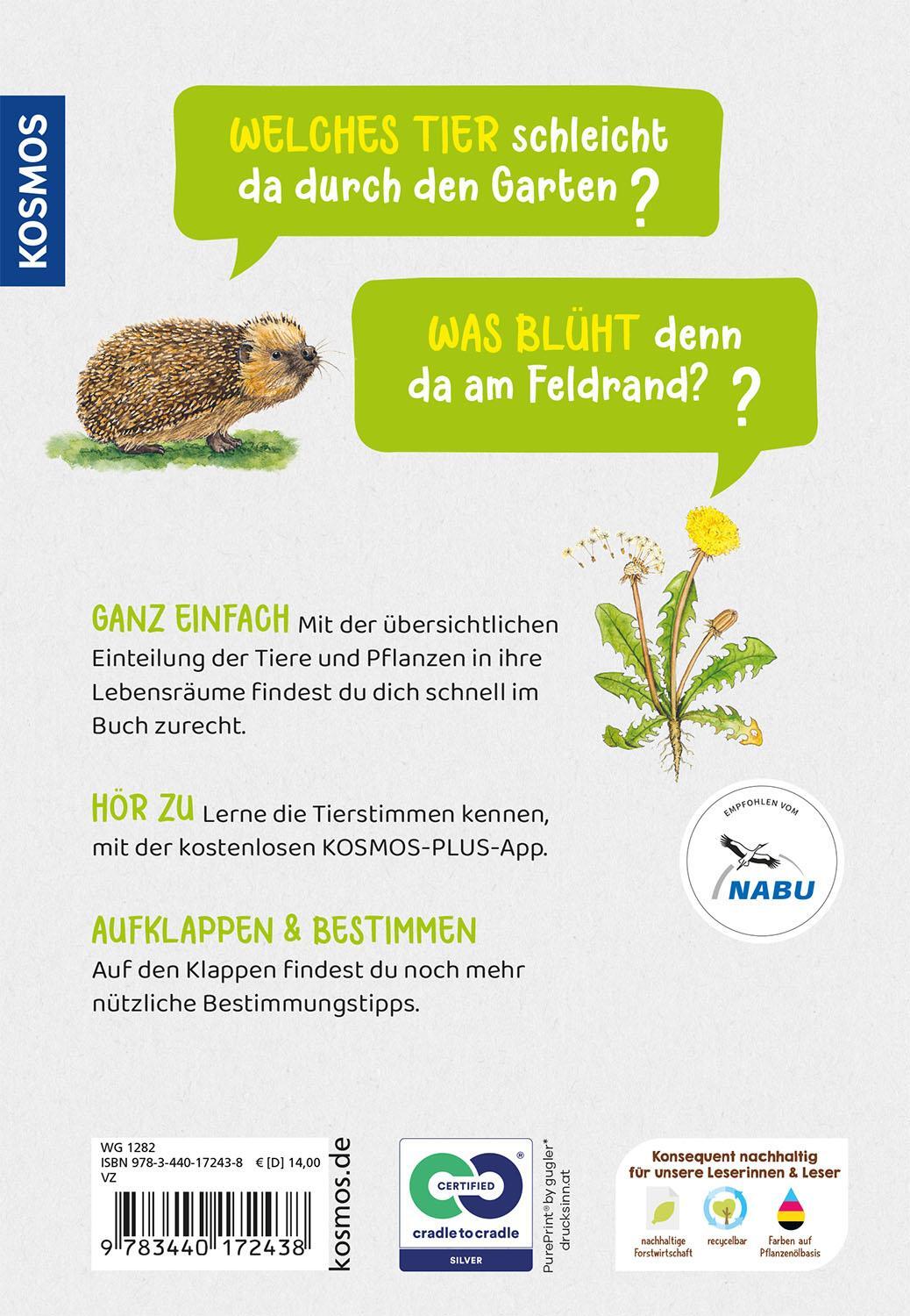 Kosmos Tier- und Pflanzenführer. Kindernaturführer (Deutsch, 2022, Holger Haag, Oftring, Bärbel Anita van Saan)