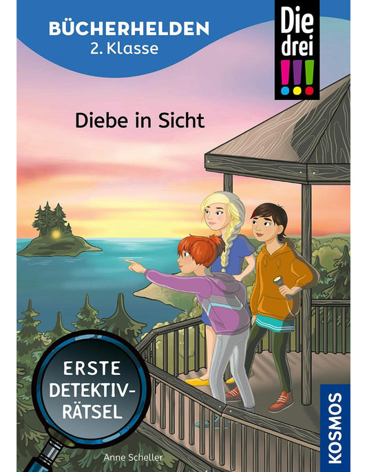 Kosmos Die drei !!!, Bücherhelden 2. Klasse, Diebe in Sicht (Deutsch, 2024, Anne Scheller, Isabelle Metzen)