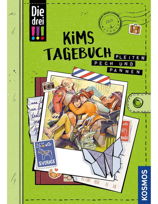 Kosmos Die drei !!!, Kims Tagebuch, Pleiten, Pech und Pannen (Deutsch, 2023, Sina Flammang, Hanna Wenzel)