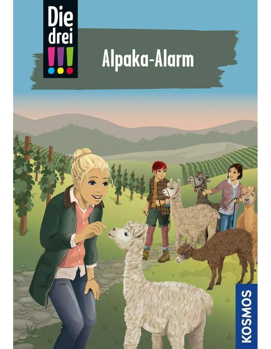 Kosmos Die drei !!!, 101, Alpaka-Alarm (Deutsch, 2023, Mira Sol, Ina Biber)