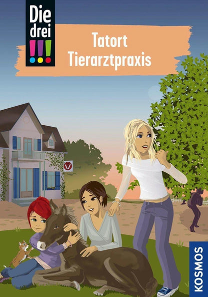 Kosmos Die drei !!!, Tatort Tierarztpraxis (Deutsch, 2023, Ann-Katrin Heger, Rüdiger Trebels)