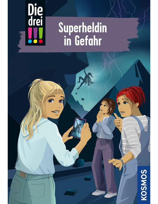 Kosmos Die drei !!!, 105, Superheldin in Gefahr (Deutsch, 2024, Ann-Katrin Heger, Ina Biber)