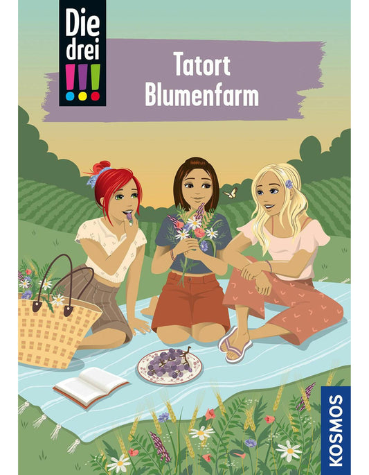 Kosmos Die drei !!!, 109, Tatort Blumenfarm (Deutsch, 2024, Jule Ambach, Ina Biber)