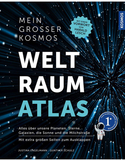 Kosmos Mein großer Kosmos Weltraumatlas (Deutsch, 2023, Justina Engelmann)