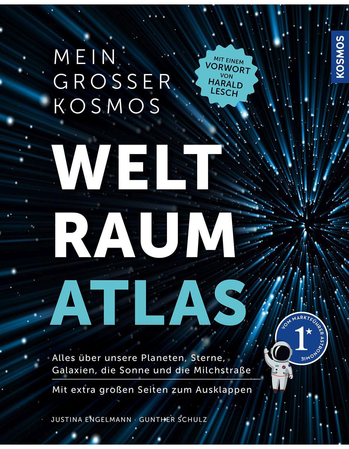 Kosmos Mein großer Kosmos Weltraumatlas (Deutsch, 2023, Justina Engelmann)