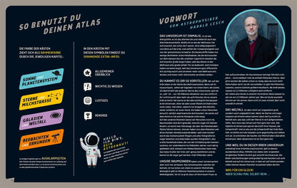 Kosmos Mein großer Kosmos Weltraumatlas (Deutsch, 2023, Justina Engelmann)