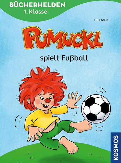 Kosmos Pumuckl, Bücherhelden 1. Klasse, Pumuckl spielt Fußball (Deutsch, 2024, Uli Leistenschneider, Nataa Kaiser)