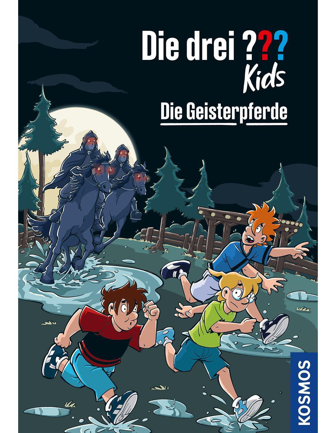 Kosmos Die drei ??? Kids, 98, Die Geisterpferde (Deutsch, 2024, Ulf Blanck, Stefani Kampmann)