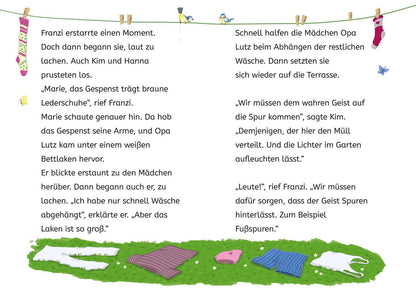 Kosmos Die drei !!!, Bücherhelden 2. Klasse, Doppelband 1, Geisterspuk und Elfenzauber (Deutsch, 2024, Jule Ambach, Katja Rau)