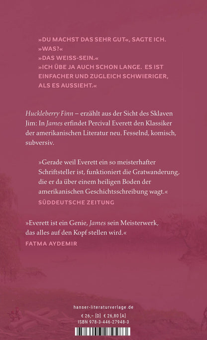Hanser James (Deutsch, 2024, Percival Everett)