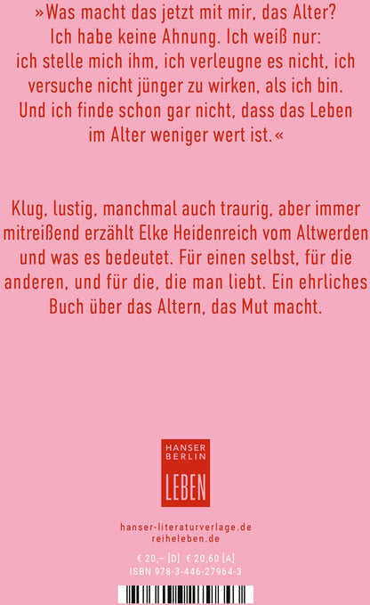 Hanser Altern (Deutsch, 2024, Elke Heidenreich)