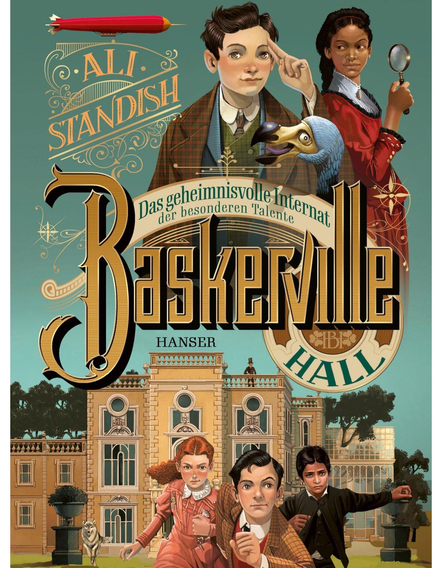 Hanser Baskerville Hall - Das geheimnisvolle Internat der besonderen Talente (Deutsch, 2024, Ali Standish)