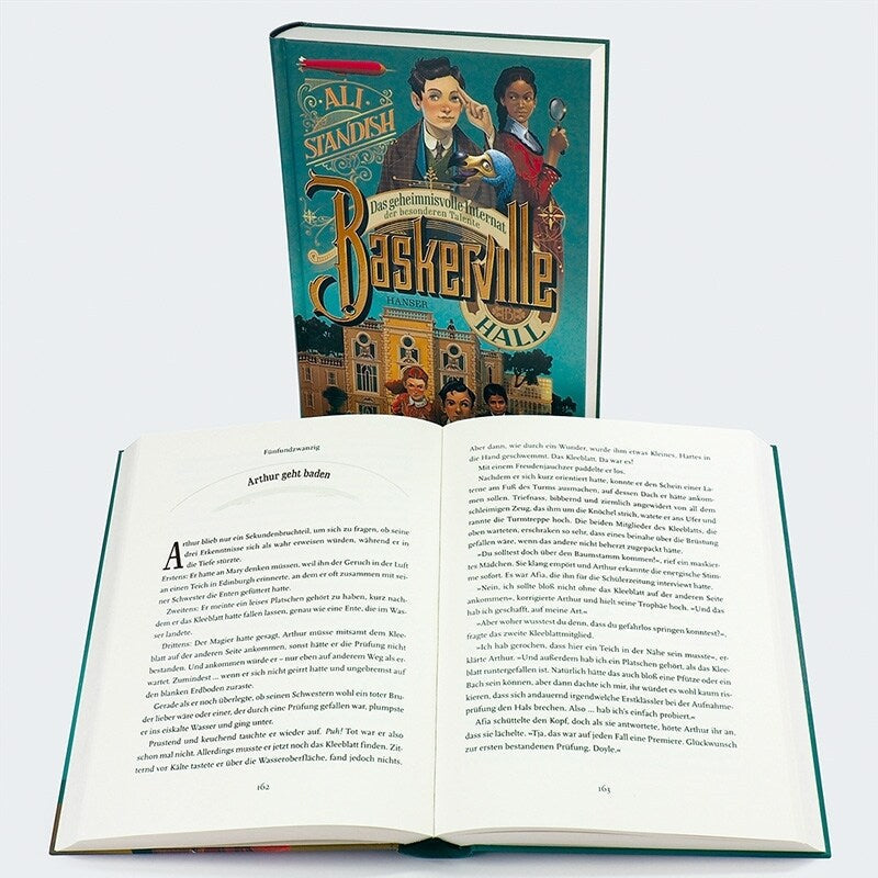 Hanser Baskerville Hall - Das geheimnisvolle Internat der besonderen Talente (Deutsch, 2024, Ali Standish)