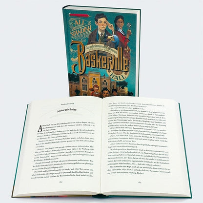 Hanser Baskerville Hall - Das geheimnisvolle Internat der besonderen Talente (Deutsch, 2024, Ali Standish)