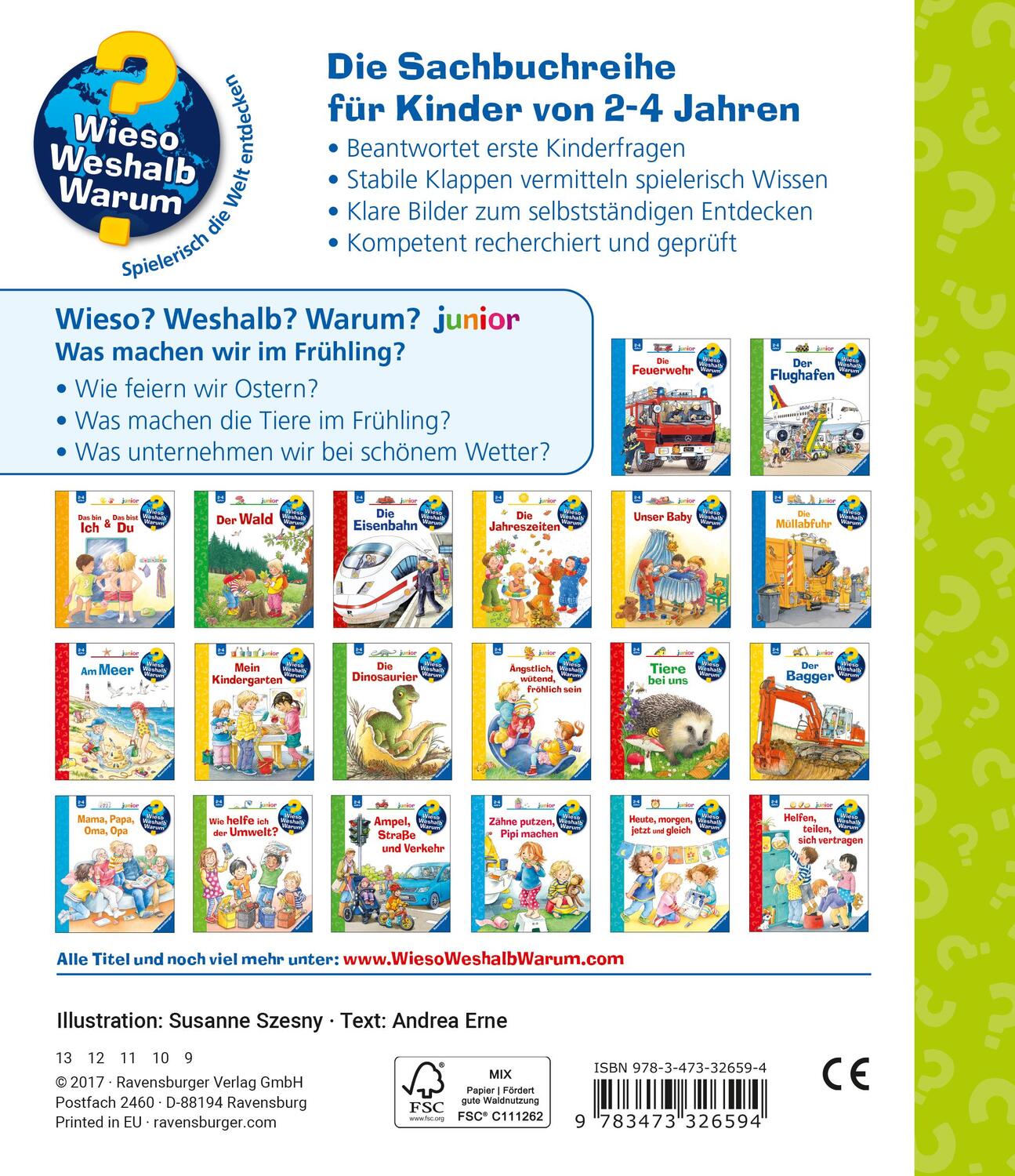Ravensburger Was machen wir im Frühling (Deutsch, 2017, Andrea Erne)