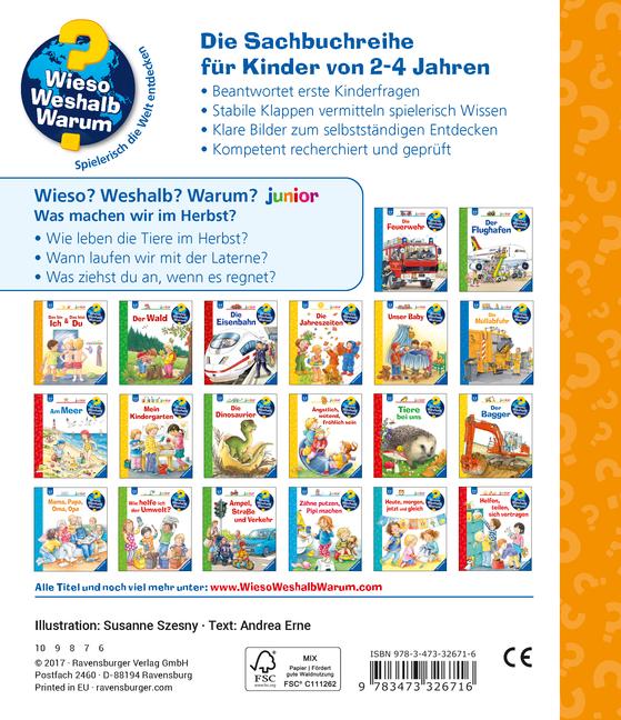 Ravensburger Was machen wir im Herbst? (Deutsch, 2017, Andrea Erne, Susanne Szesny)