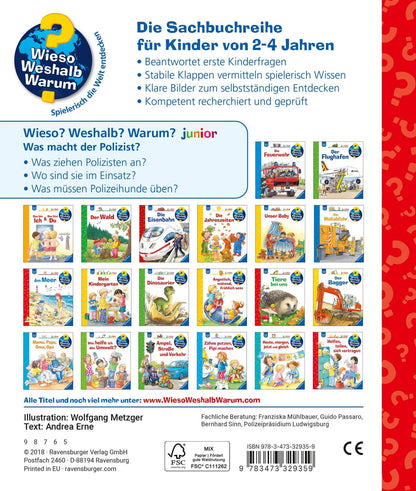 Ravensburger Was macht der Polizist? (Deutsch, 2018, Andrea Erne, Wolfgang Metzger)