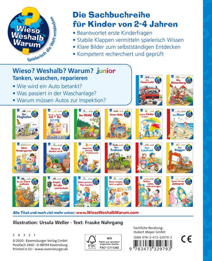Ravensburger Tanken, waschen, reparieren (Deutsch, 2020, Ursula Weller, Frauke Nahrgang)