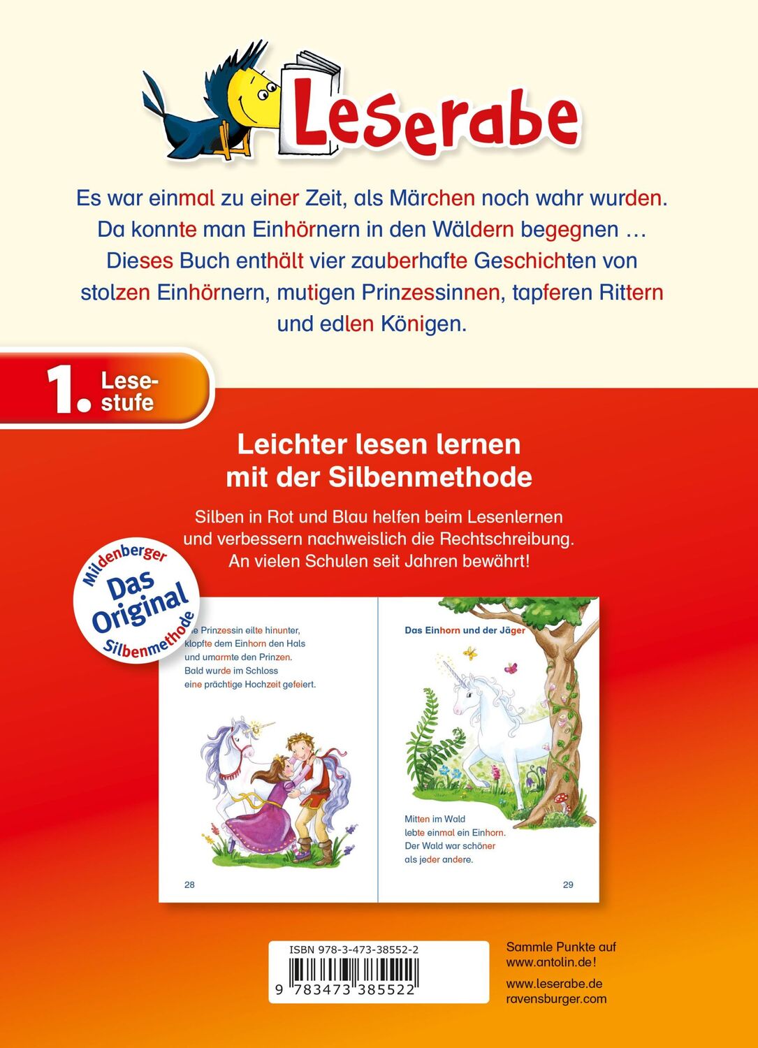 Ravensburger Einhorngeschichten (Deutsch, 2018, Katja Königsberg, Elke Broska)