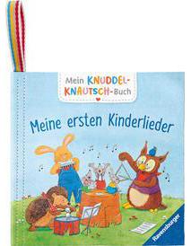 Ravensburger Mein Knuddel-Knautsch-Buch: Meine ersten Kinderlieder; robust, waschbar und federleicht. Praktisch