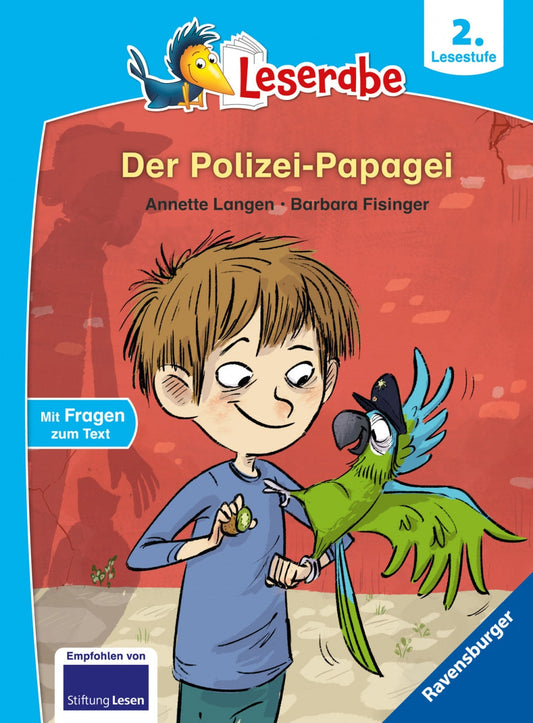 Ravensburger Der Polizei-Papagei - Leserabe ab 2. Klasse - Erstlesebuch für Kinder ab 7 Jahren (Deutsch, 2022, Annette Langen, Barbara Fisinger)