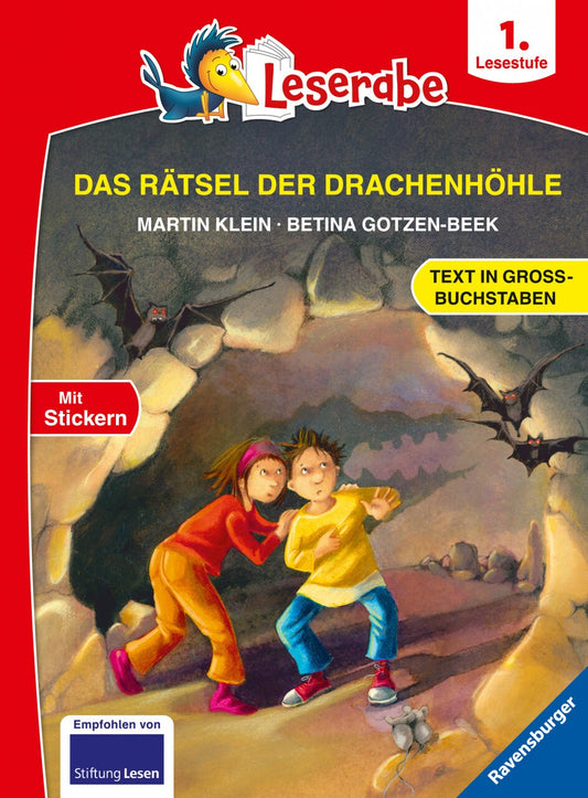 Ravensburger Das Rätsel der Drachenhöhle - Leserabe ab 1. Klasse - Erstlesebuch für Kinder ab 6 Jahren (in (Deutsch, 2022, Martin Klein, Betina Gotzen-Beek)