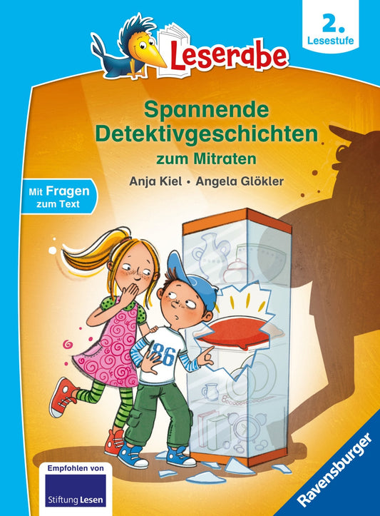 Ravensburger Leserabe - 2. Lesestufe: Spannende Detektivgeschichten zum Mitraten (Deutsch, 2023, Anja Kiel, Angela Glökler)