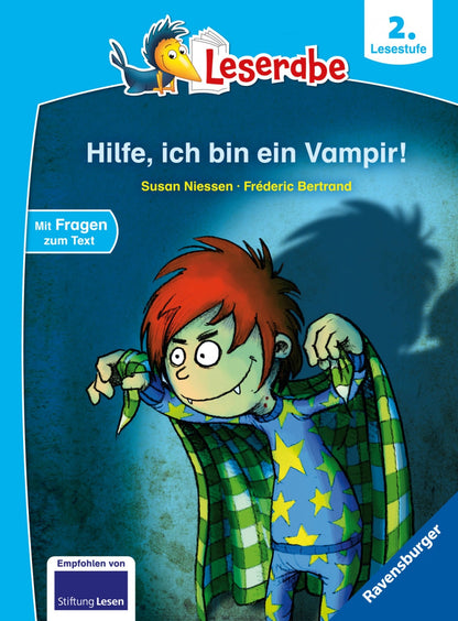 Ravensburger Hilfe, ich bin ein Vampir! - Leserabe 2. Klasse - Erstlesebuch für Kinder ab 7 Jahren (Deutsch, 2022, Susan Niessen, Fréderic Bertrand)