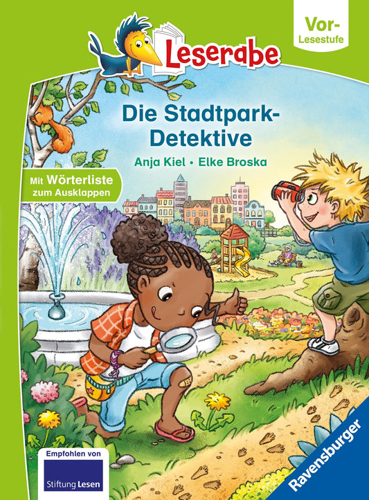 Ravensburger Leserabe - Vor-Lesestufe: Die Stadtpark-Detektive (Deutsch, 2024, Anja Kiel, Elke Broska)