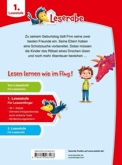 Ravensburger Ein fantastischer Geburtstag - lesen lernen mit dem Leserabe - Erstlesebuch - Kinderbuch ab 6 (Deutsch, 2024, Maja von Vogel, Phine Wolff)