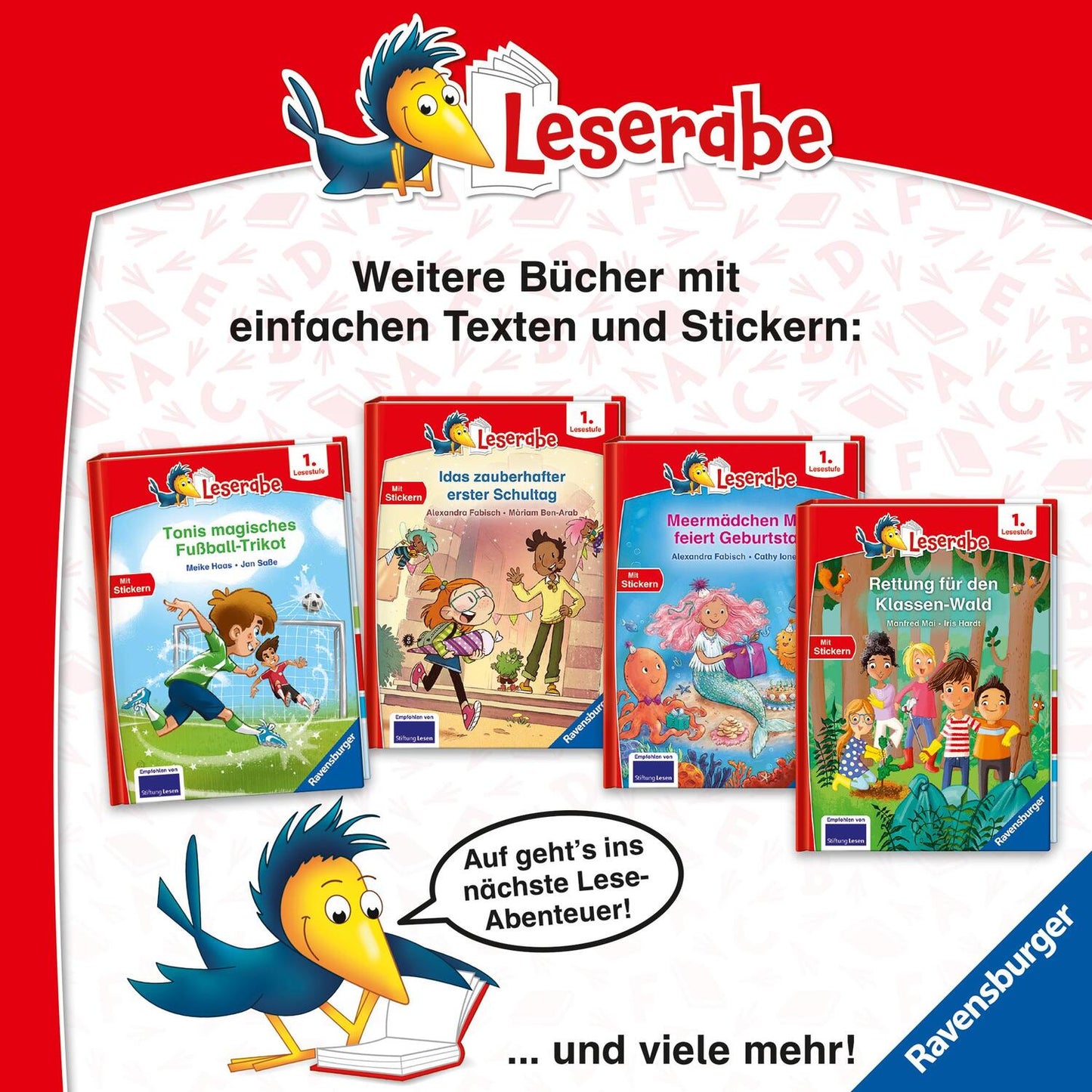 Ravensburger Ein fantastischer Geburtstag - lesen lernen mit dem Leserabe - Erstlesebuch - Kinderbuch ab 6 (Deutsch, 2024, Maja von Vogel, Phine Wolff)