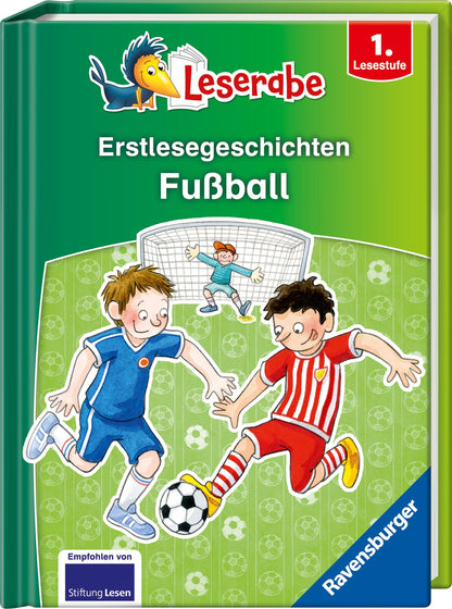 Ravensburger Leserabe - Sonderausgaben: Erstlesegeschichten - Fußball (Deutsch, 2024, Claudia Ondracek, Sandra Reckers, Leopé)