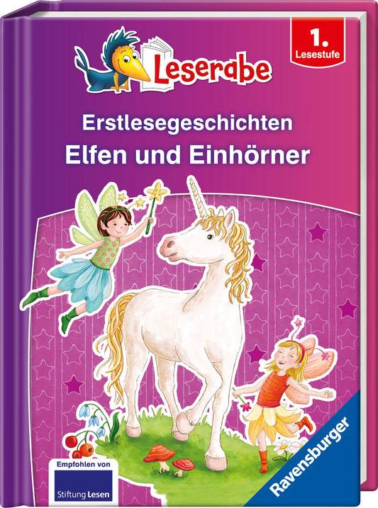 Ravensburger Leserabe - Sonderausgaben: Erstlesegeschichten - Elfen und Einhörner (Deutsch, 2024, THiLO, Markus Grolik, Almud Kunert, Maria Bogade)