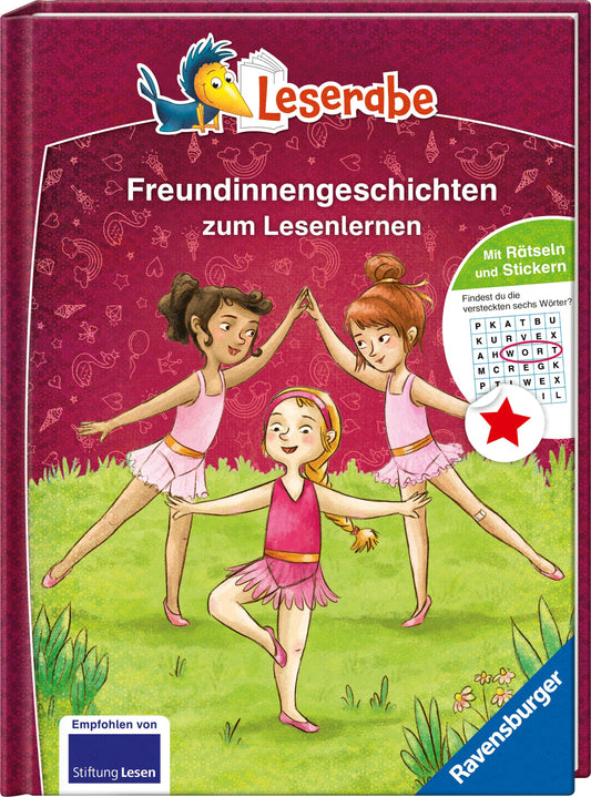 Ravensburger Leserabe - Sonderausgaben: Freundinnengeschichten zum Lesenlernen (Deutsch, 2024, Barbara Peters, Marlene Jablonski, Larisa Lauber, Ramona Wultschner)