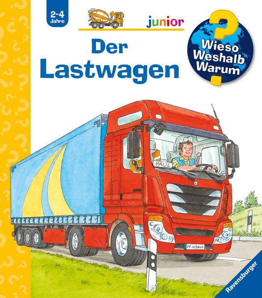 Ravensburger Kinder-Sachbuch WWW Der Lastwagen (Deutsch, 2021, Andrea Erne, Wolfgang Metzger)