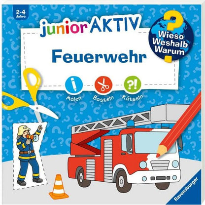 Ravensburger Kinder-Sachbuch WWW junior AKTIV: Feuerwehr (Deutsch, 2022, Sebastian Coenen)