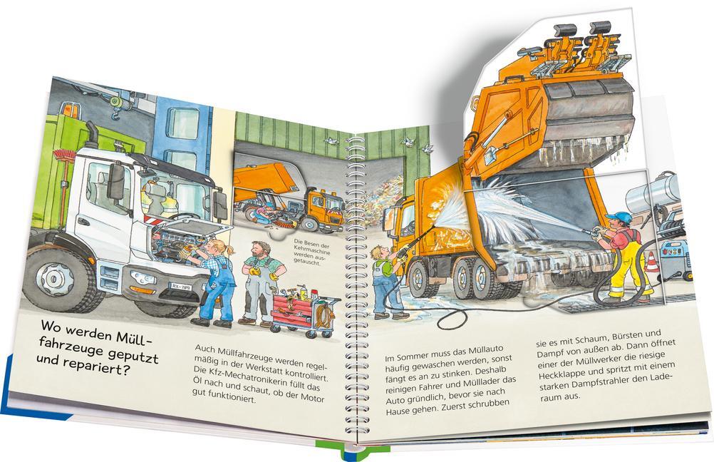 Ravensburger Wieso? Weshalb? Warum? junior, Band 74: Die Müllfahrzeuge (Deutsch, 2023, Andrea Erne, Wolfgang Metzger)