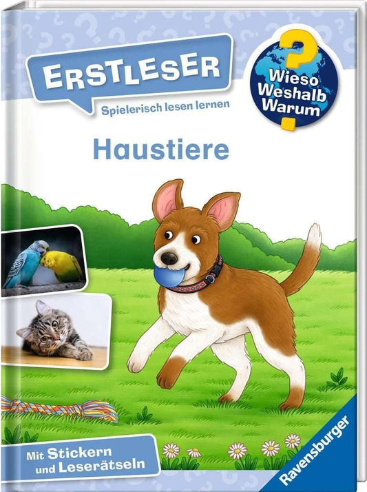 Ravensburger Wieso? Weshalb? Warum? Erstleser, Band 12: Haustiere (Deutsch, 2023, Karin Müller, Ruby Warnecke)