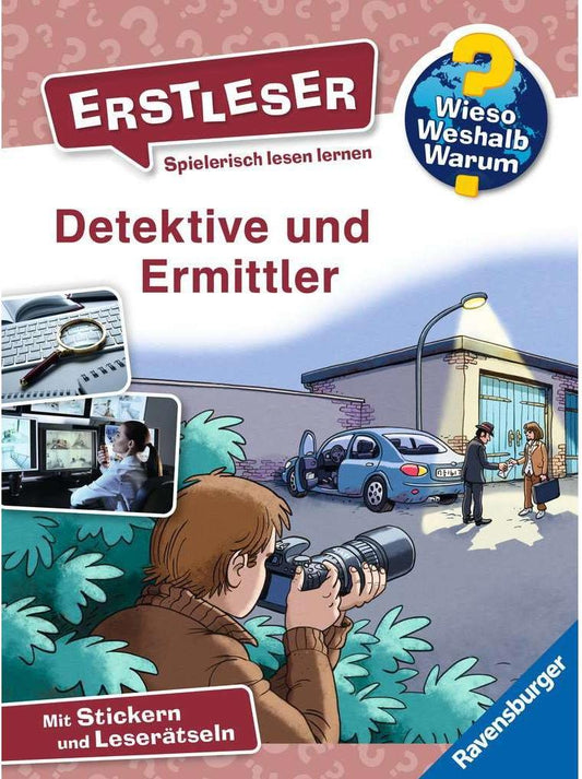 Ravensburger Wieso? Weshalb? Warum? Erstleser, Band 11: Detektive (Deutsch, 2023, Sandra Noa, Daniel Sohr)