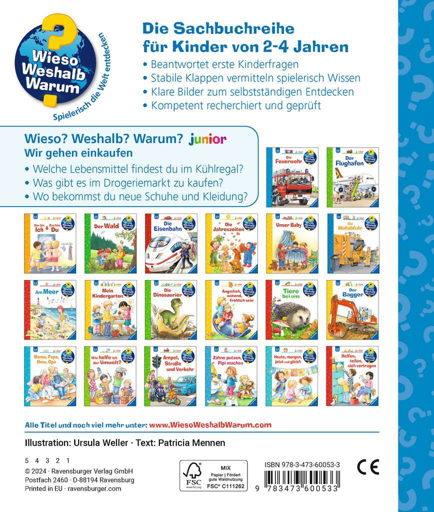 Wieso? Weshalb? Warum? junior, Band 50: Wir gehen einkaufen