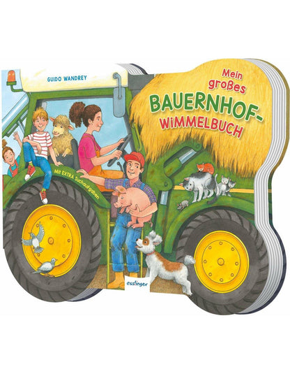 Esslinger Mein großes Bauernhof-Wimmelbuch (Deutsch, 2024, Guido Wandrey)