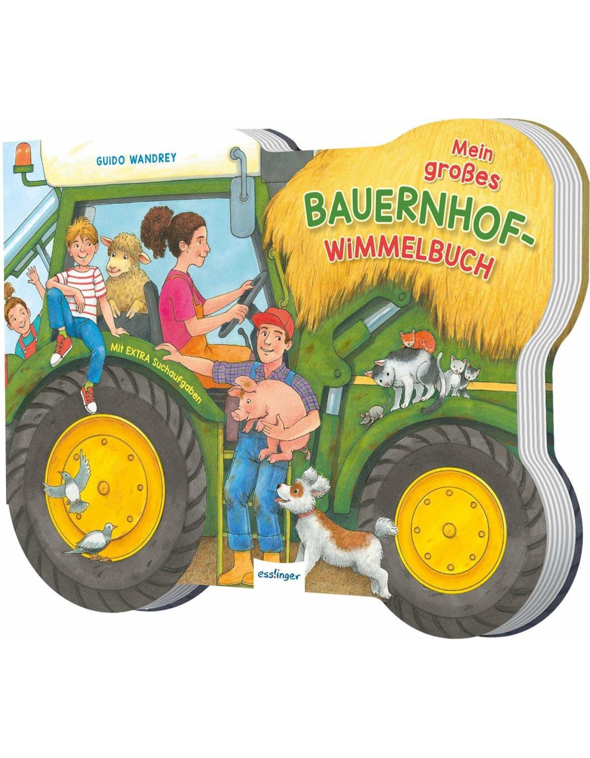 Esslinger Mein großes Bauernhof-Wimmelbuch (Deutsch, 2024, Guido Wandrey)