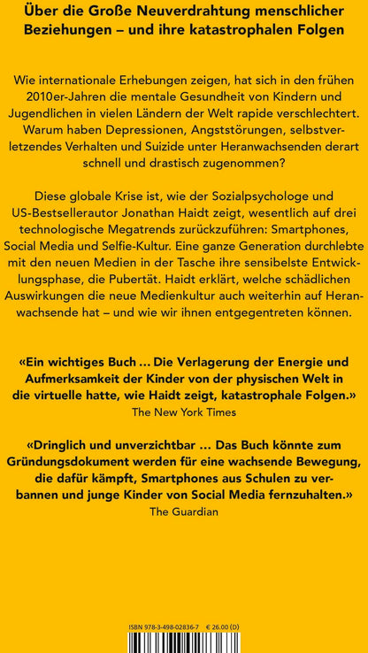 rororo Generation Angst (Deutsch, 2024, Jonathan Haidt)