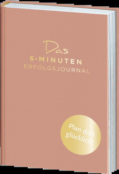 rororo Das 6-Minuten-Erfolgsjournal (altrosa) (Deutsch, 2021, Dominik Spenst)